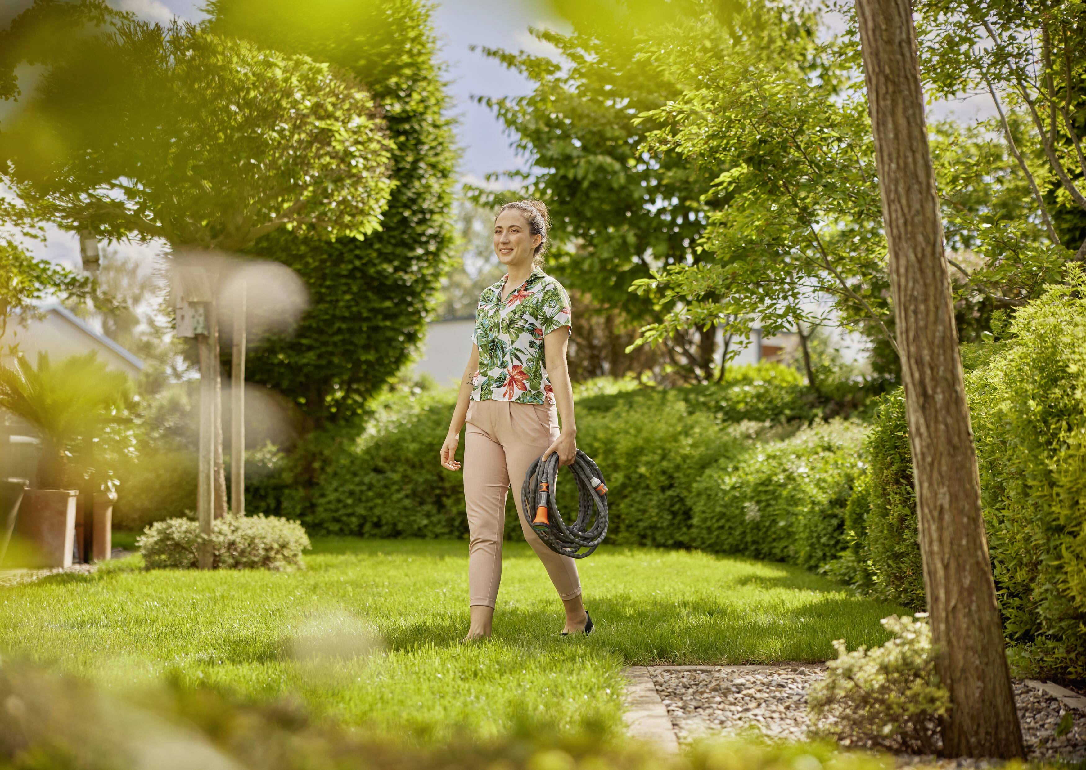 GARDENA 18441-20 Liano™ Life 10 m 1/2 Zoll 1 St. Textilschlauch-Set