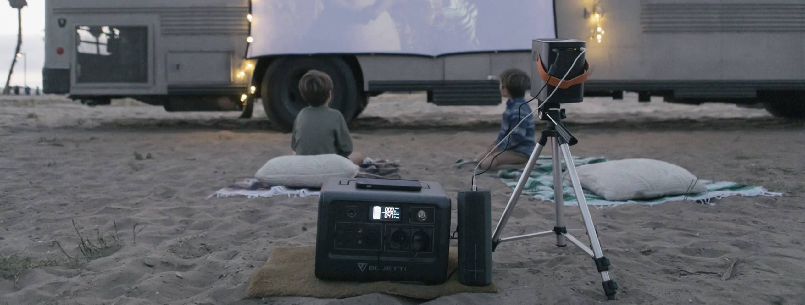 Bluetti EB70+PV200 Powerstation LiFePO 4 Schwarz