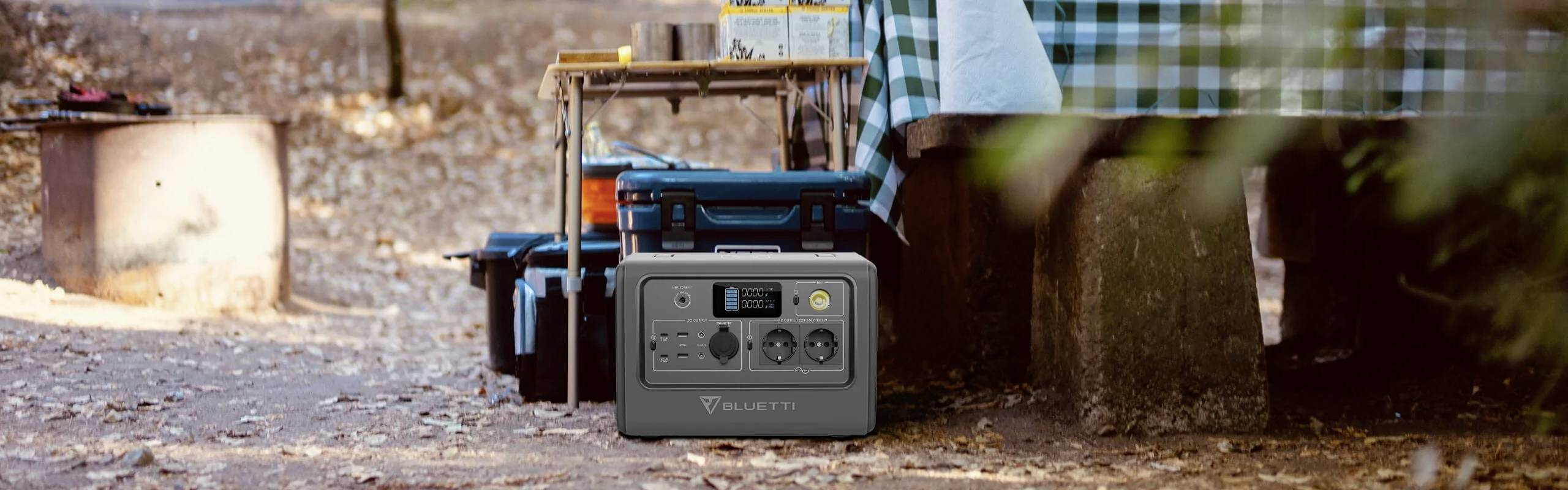 Bluetti EB70+PV200 Powerstation LiFePO 4 Schwarz