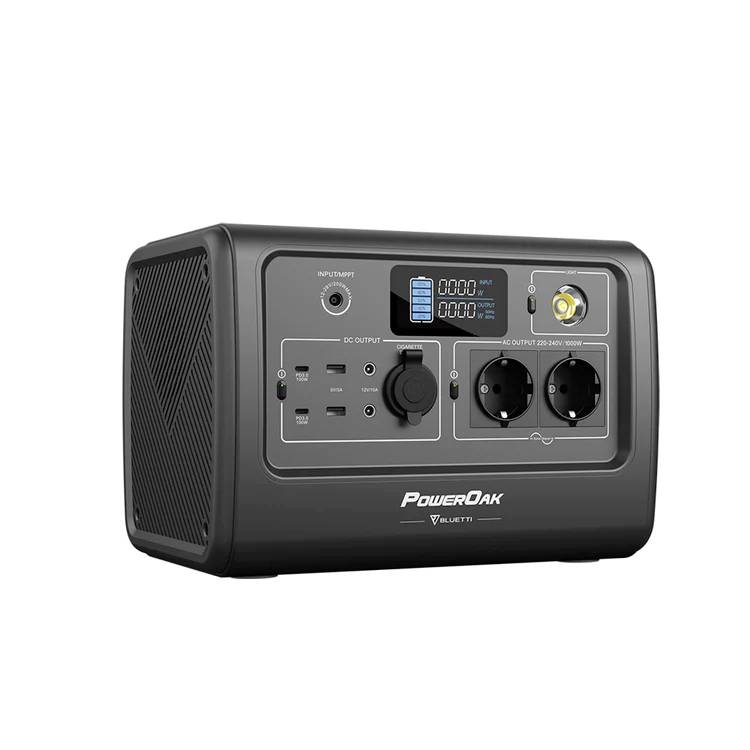 Bluetti EB70 Powerstation LiFePO 4 Schwarz ohne Laderegler