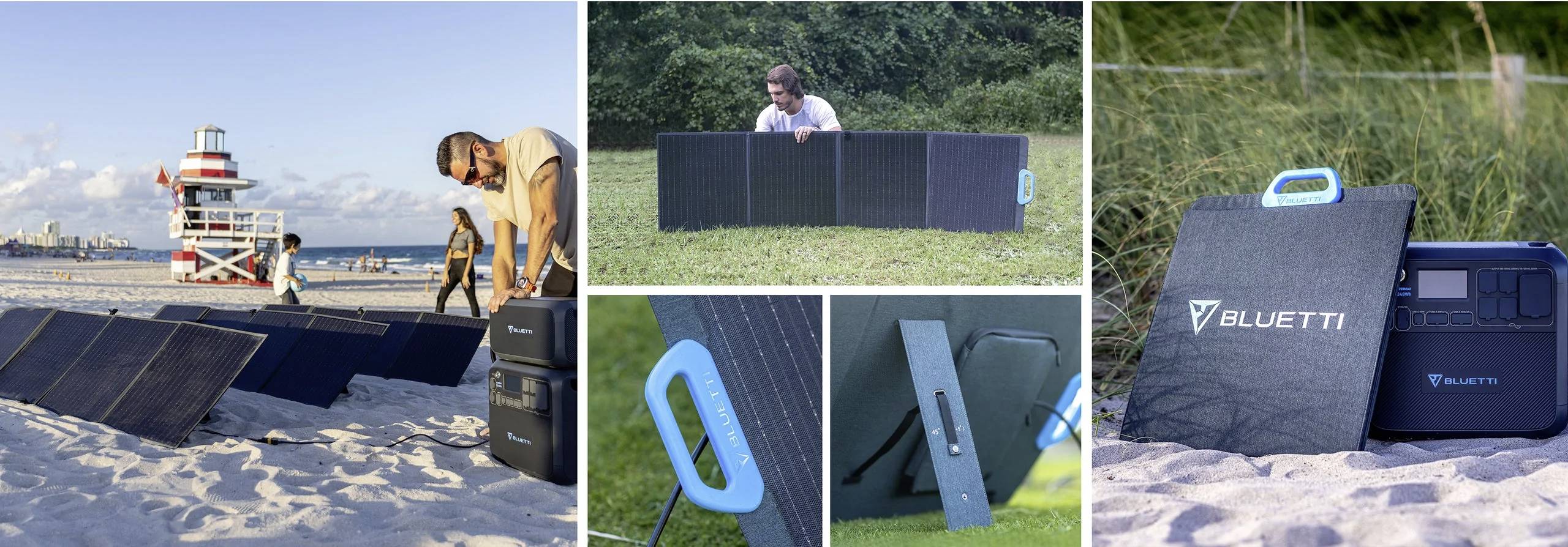 Bluetti EB70+PV200 Powerstation LiFePO 4 Schwarz