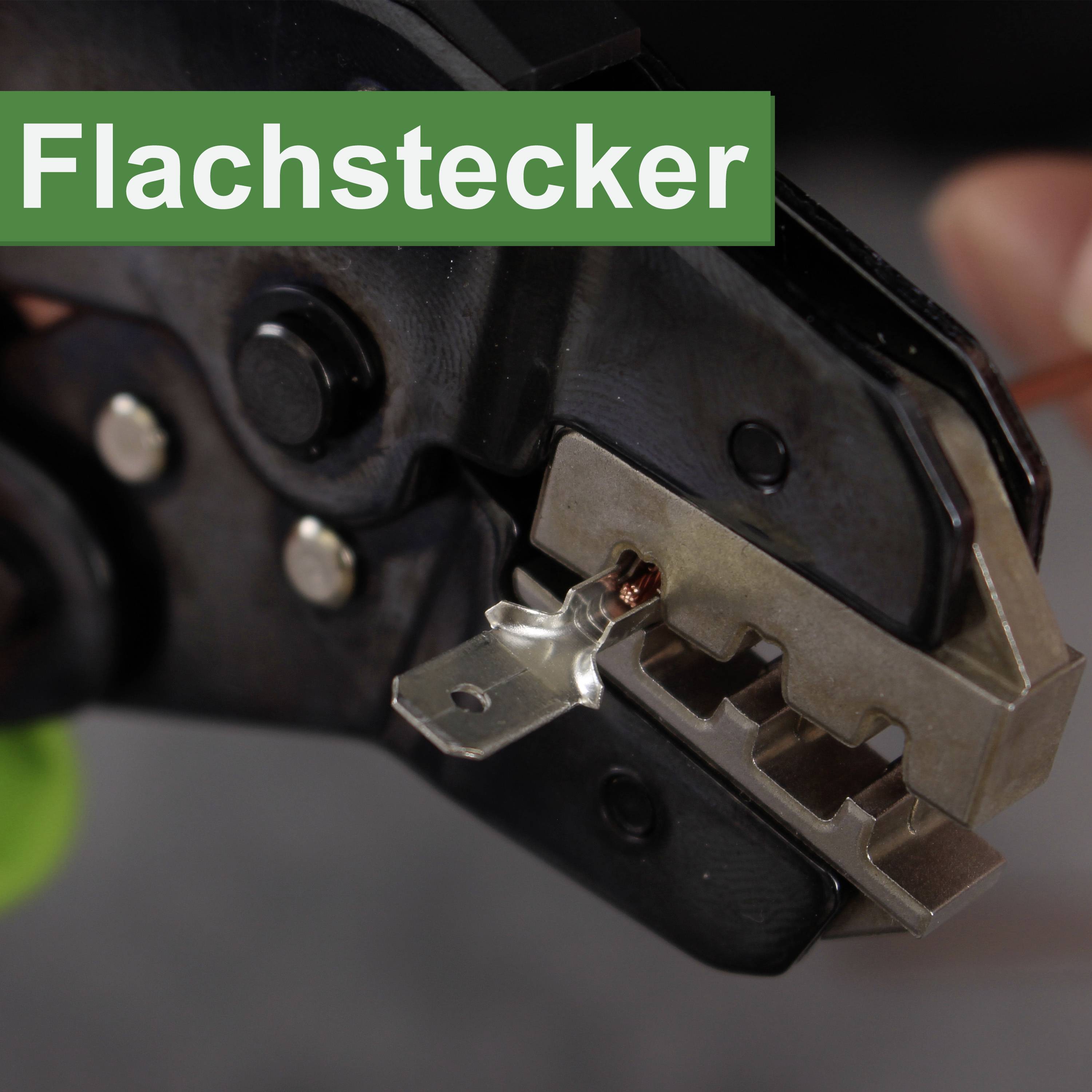 Quadrios 22T025 22T025 Crimpeinsatz Flachstecker 0.5 bis 1.5mm²