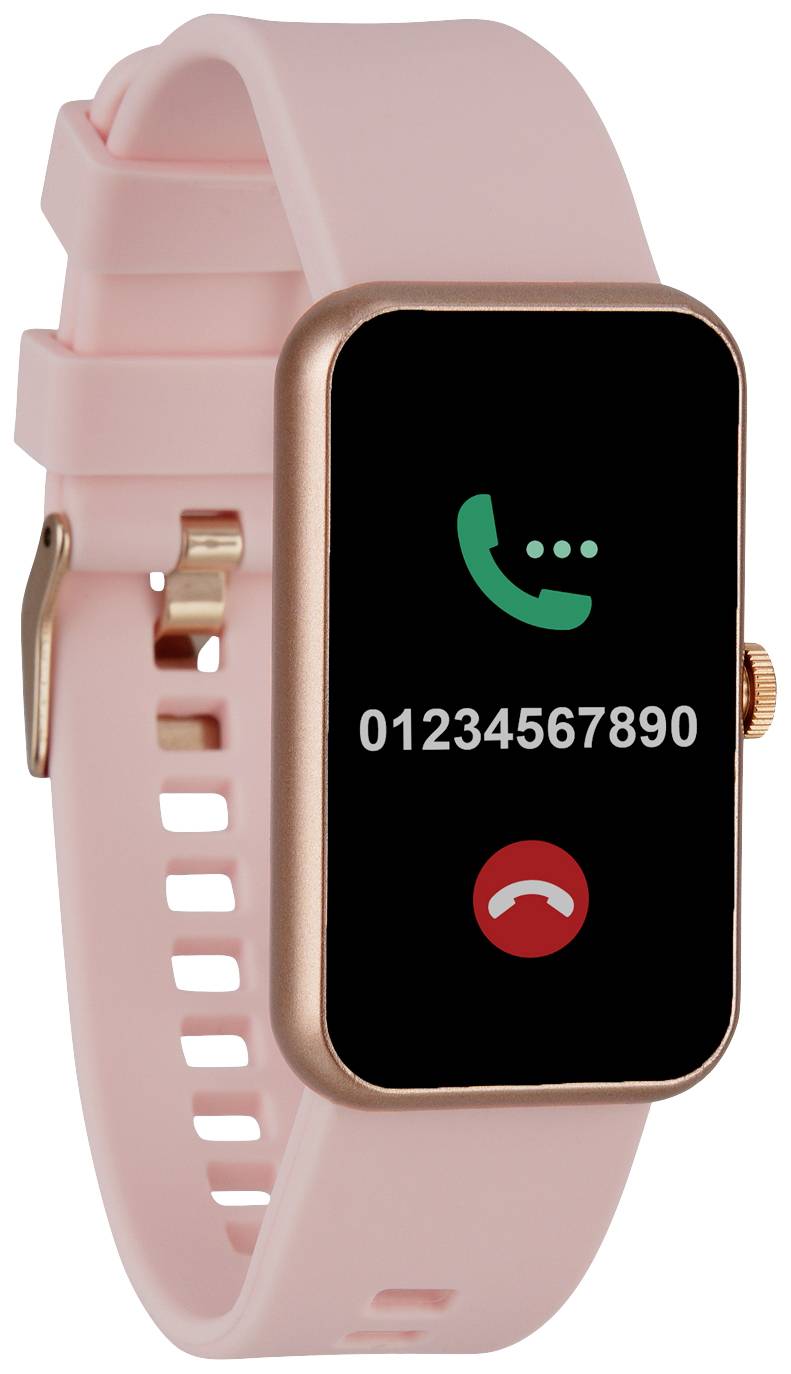 XCOAST Cadiz Fitness-Tracker 46 mm Rose