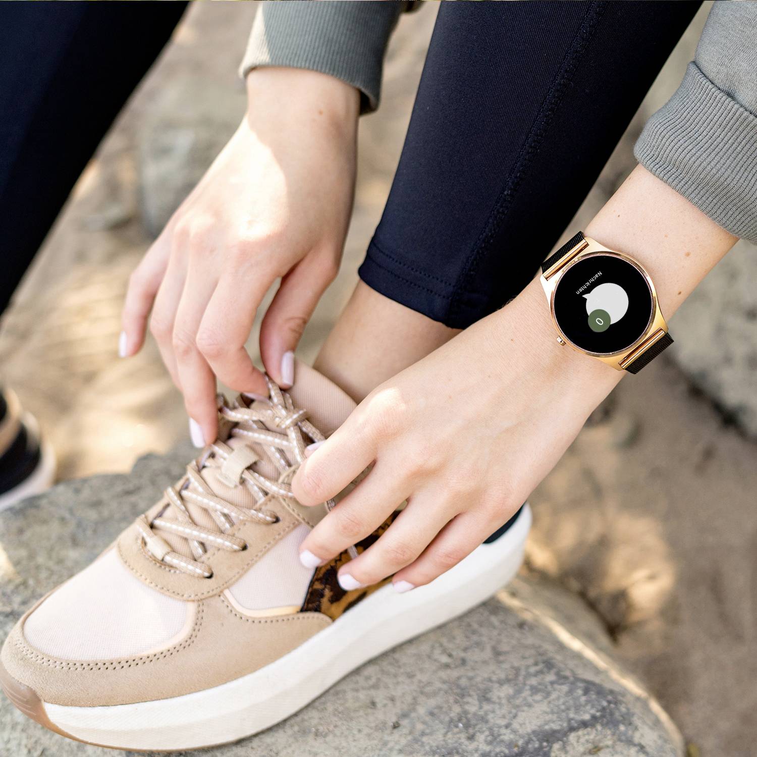 XCOAST JOLI XC Pro Smartwatch 45mm Schwarz