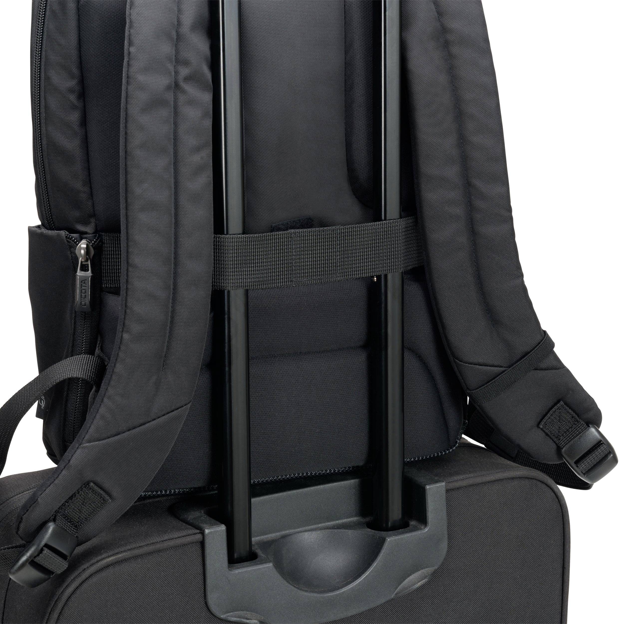 Dicota Notebook Rucksack Eco Slim PRO Passend für maximal: 38,1cm (15") Schwarz