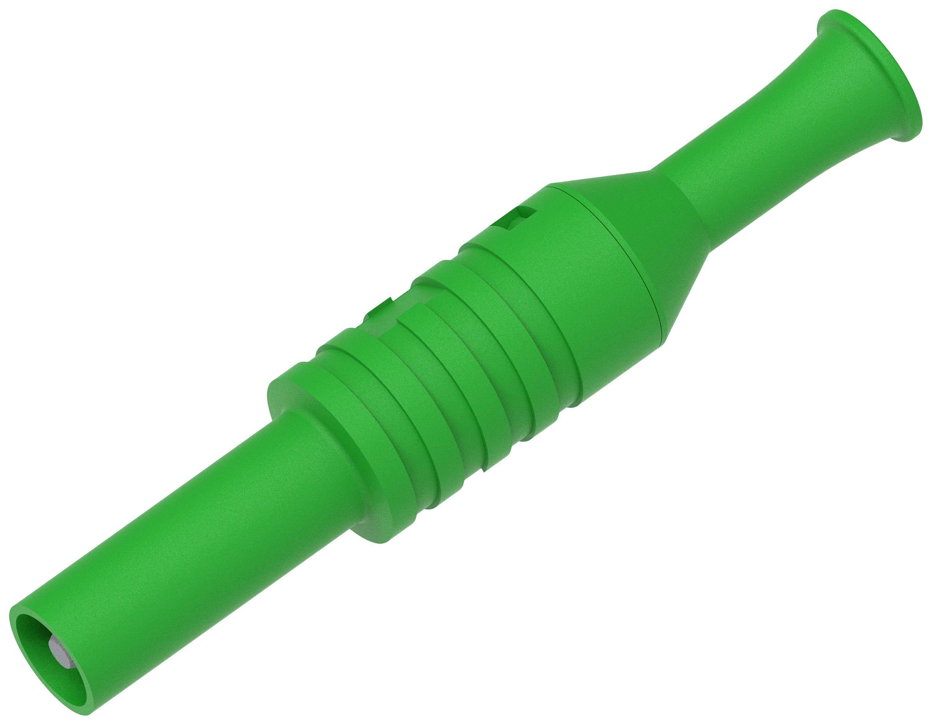 Electro PJP 1065-CD1-V Laborstecker Stift-Ø: 4 mm Grün