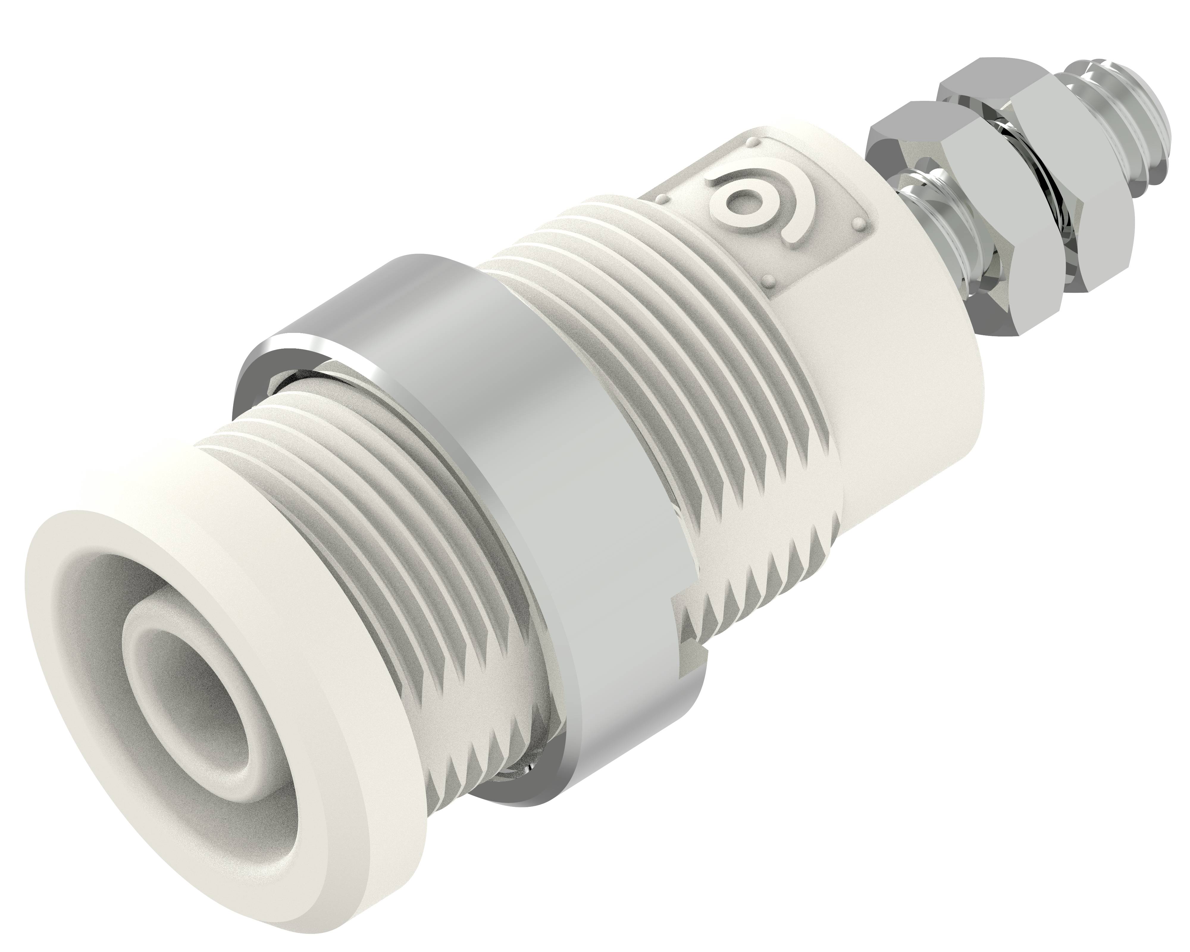 Electro PJP 3265-C-CD1-BC Sicherheits-Laborbuchse Weiß