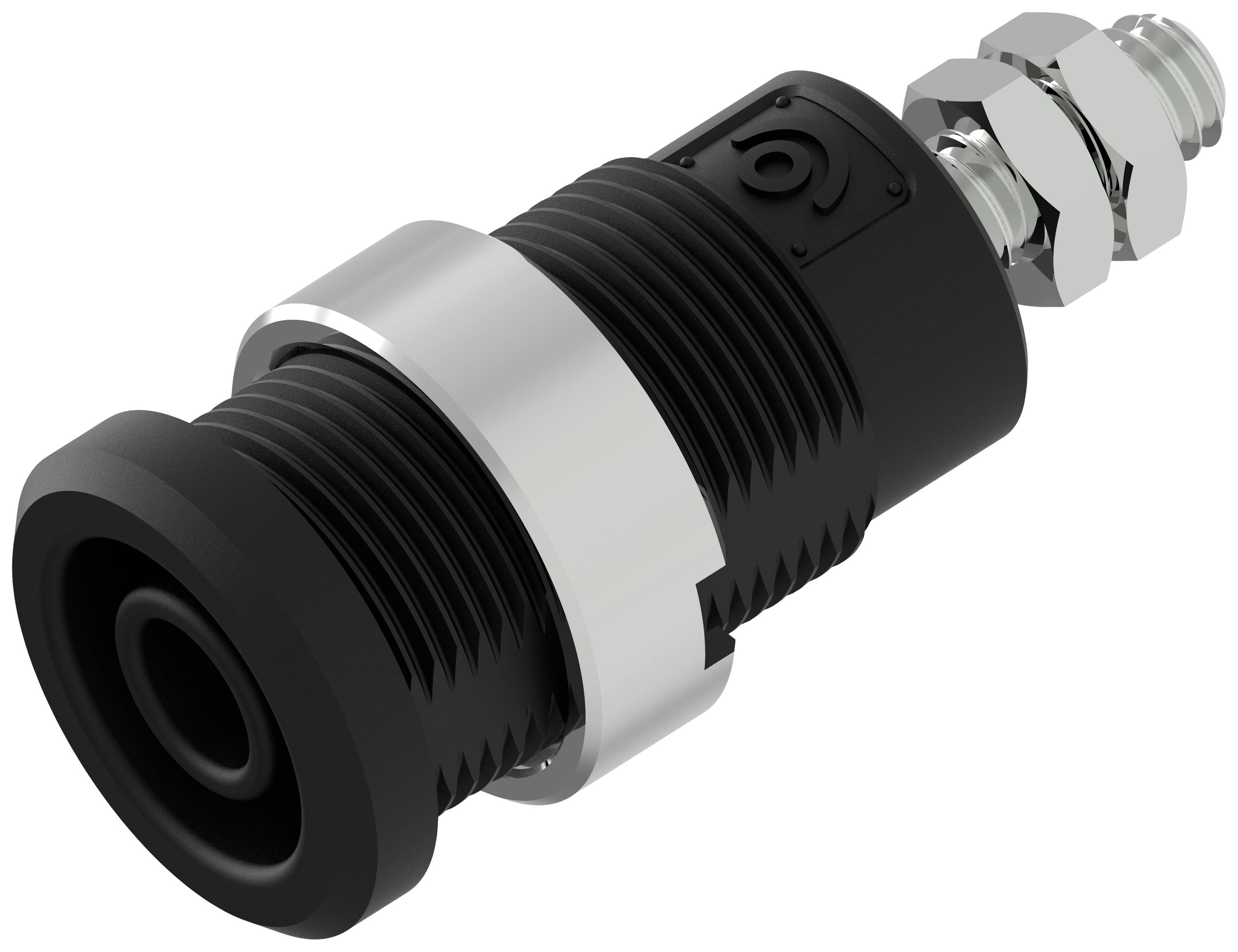 Electro PJP 3265-C-CD1-N Sicherheits-Laborbuchse Schwarz 1 St.