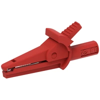 Electro PJP 5002-IEC-d4-CD1-R Krokodilklemme Rot Klemmbereich max.: 9mm Länge: 51mm 1St. Electro PJP 5002-IEC-d4-CD1-R Krokodilklemme Rot Klemmbereich max.: 9mm Länge: 51mm 1St.