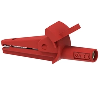 Electro PJP 5002-IEC-d4-CD1-R Krokodilklemme Rot Klemmbereich max.: 9mm Länge: 51mm 1St. Electro PJP 5002-IEC-d4-CD1-R Krokodilklemme Rot Klemmbereich max.: 9mm Länge: 51mm 1St.