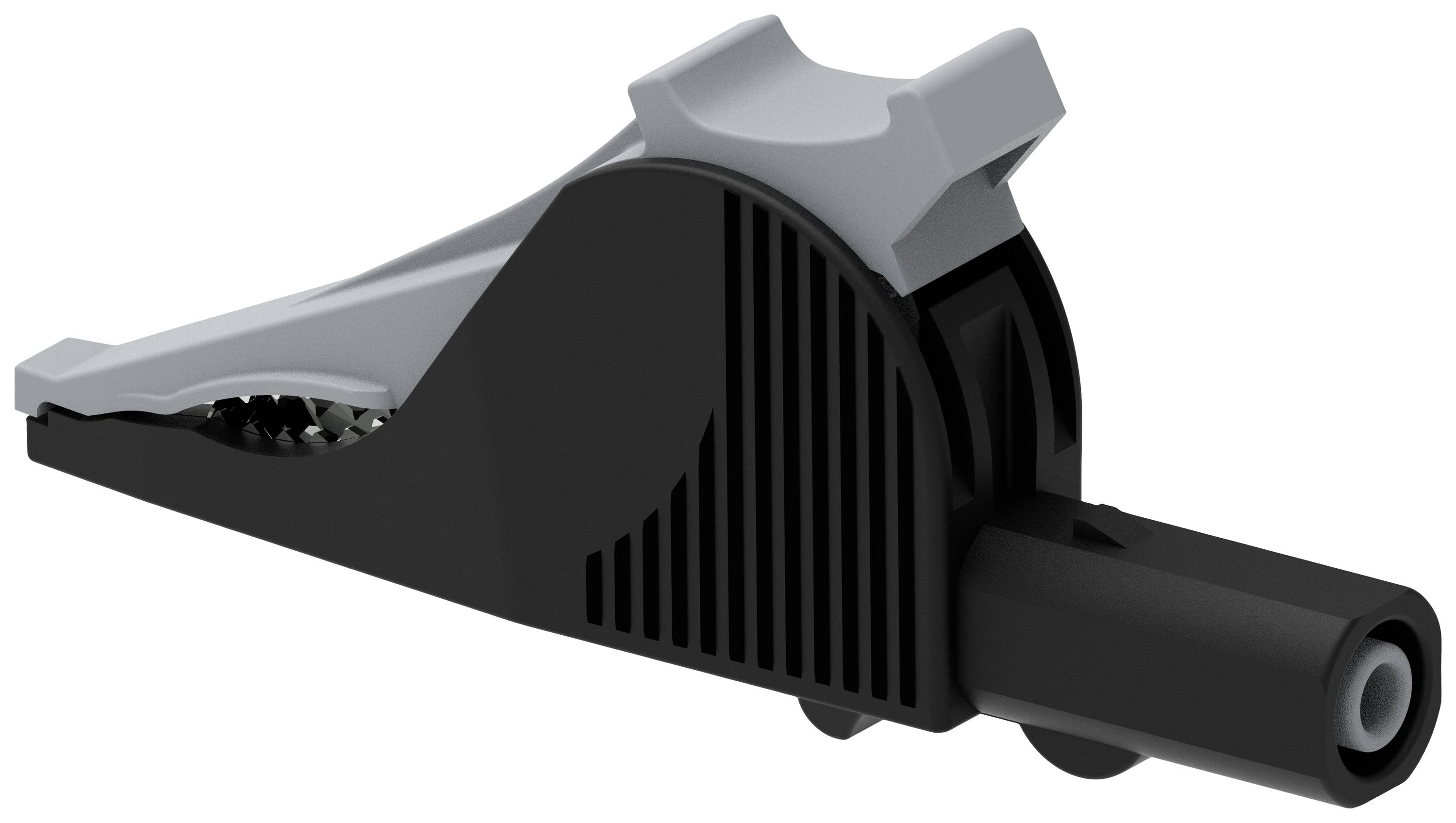 Electro PJP 5066-IEC-CD1-N Krokodilklemme Steckanschluss 4mm CAT III 1000 V, CAT IV 600V Schwarz