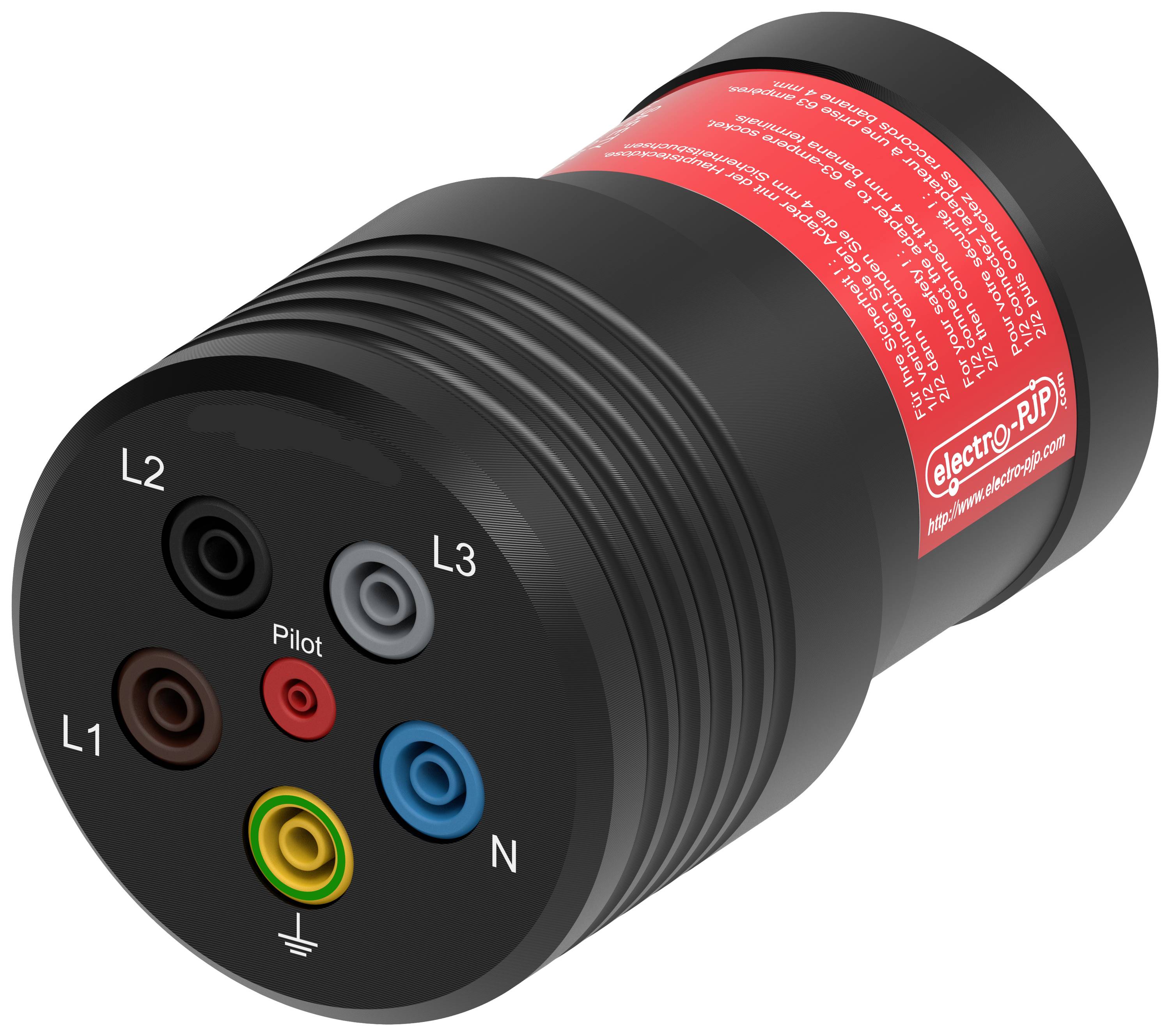 Electro PJP ADAFM-TETRA63 CEE Adapter 63A 415 V/AC 1St.