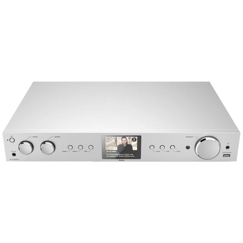 Hama DIT2105SBTX Tischradio Internet, DAB+, DAB, FM Bluetooth®, USB, WLAN, Internetradio Silber Hama DIT2105SBTX Tischradio Internet, DAB+, DAB, FM Bluetooth®, USB, WLAN, Internetradio Silber