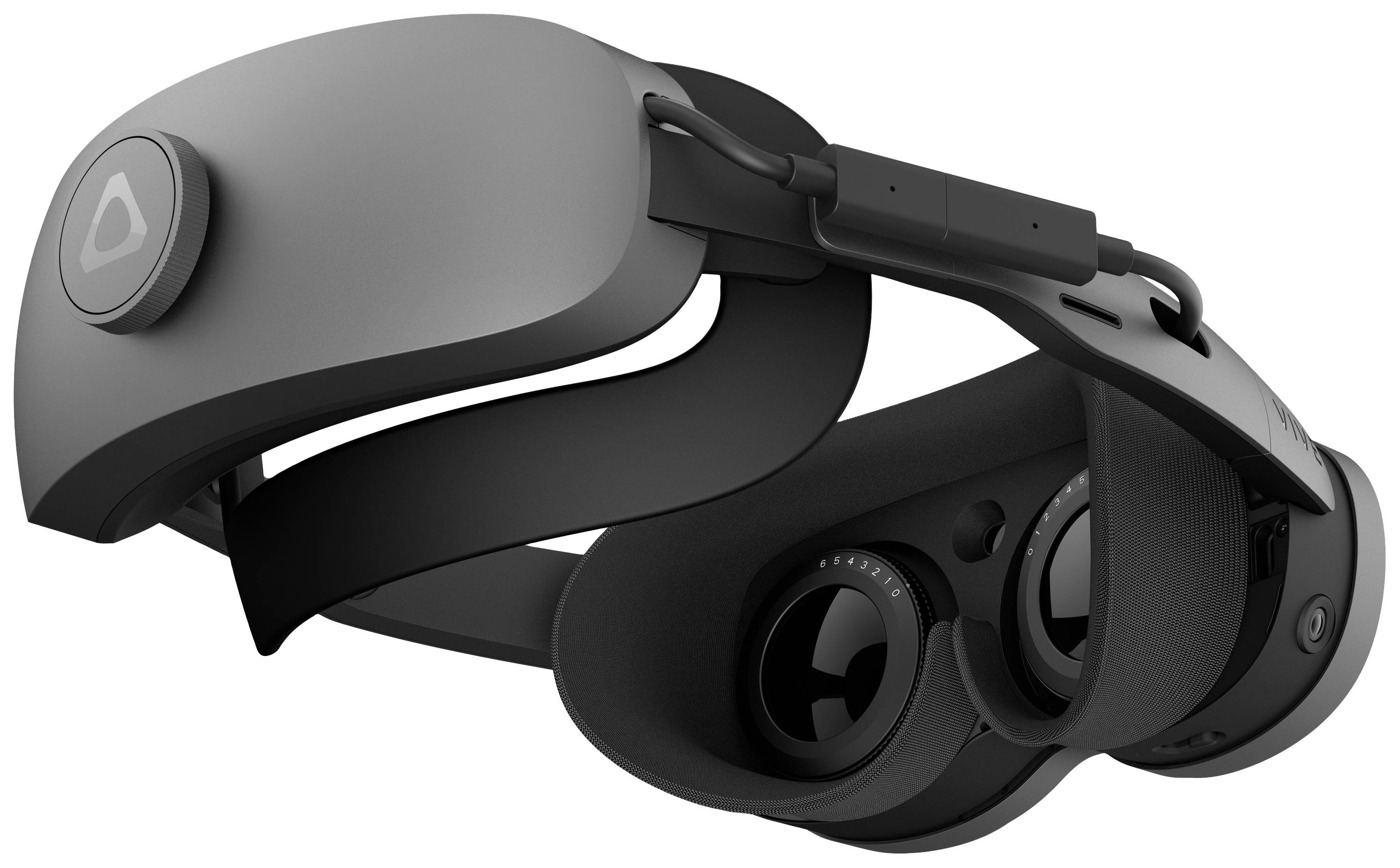 HTC Vive XR Elite Virtual Reality Brille Schwarz 128 GB inkl. Controller, Speicher: 128 GB