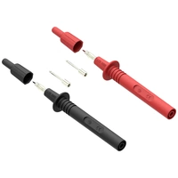 Electro PJP 411 Prüfspitzen-Set Buchse 4 mm CAT II 1000 V, CAT III 1000 V Rot, Schwarz 1 St. Electro PJP 411 Prüfspitzen-Set Buchse 4 mm CAT II 1000 V, CAT III 1000 V Rot, Schwarz 1 St.