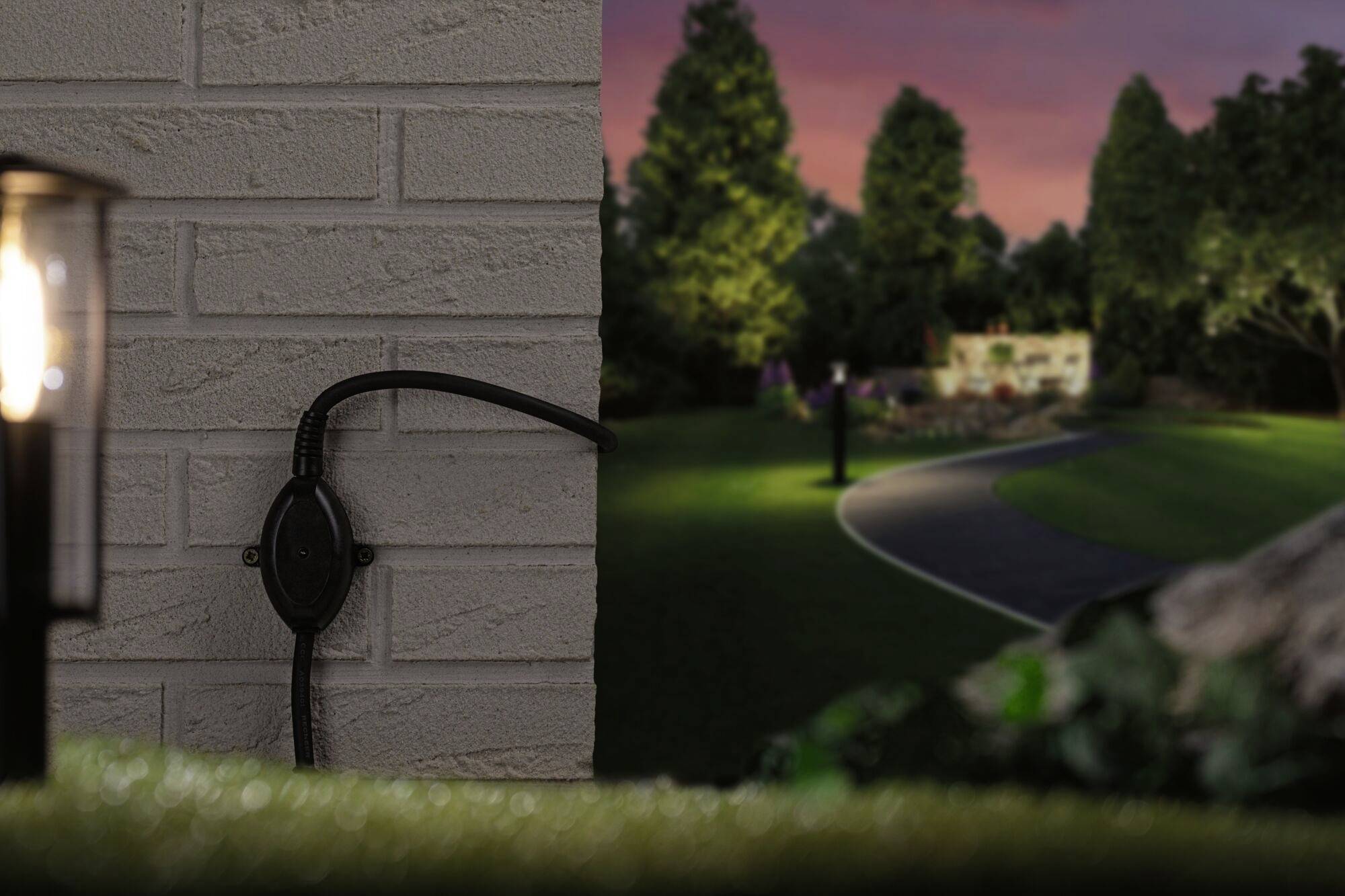 Paulmann Outd P+S twilight sensor 12V IP67 94587 Beleuchtungssystem Plug & Shine Schwarz