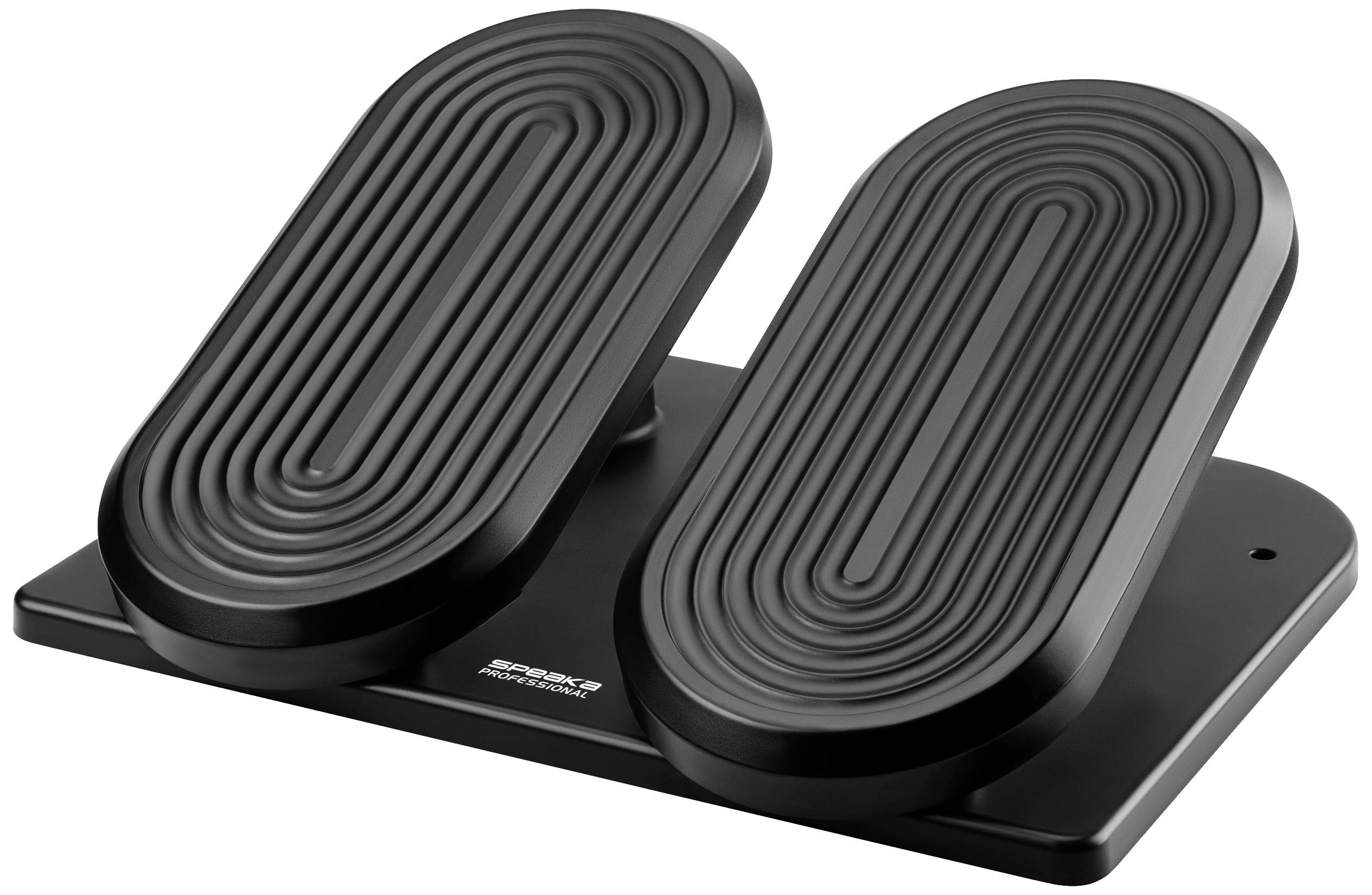 SpeaKa Professional SP-11008848 Fußstütze mit Stepper-Funktion (B x H x T) 420 x 185 x 346 mm Schwarz