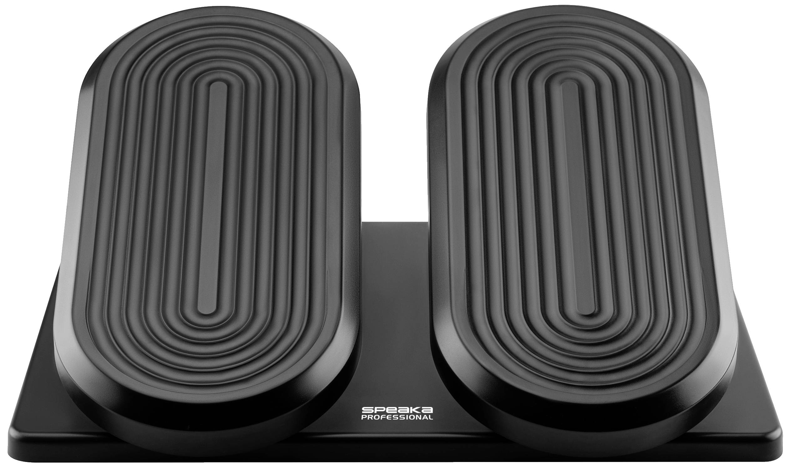 SpeaKa Professional SP-11008848 Fußstütze mit Stepper-Funktion (B x H x T) 420 x 185 x 346 mm Schwarz