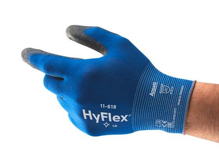 Ansell 11618070 HyFlex® Nylon Arbeitshandschuh Größe (Handschuhe): 7 EN 388:2016, EN 420-2003, EN 388-2003, EN 21420:2020 ISO