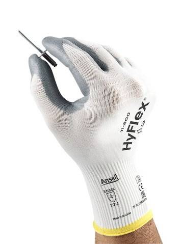 Ansell 11800100 HyFlex® Nylon Arbeitshandschuh Größe (Handschuhe): 10 EN 388:2016+A1:2018, EN 407:2020 1 Paar