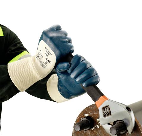 Ansell 47400080 ActivArmr® Hylite Interlock-Baumwolle Arbeitshandschuh Größe (Handschuhe): 8 EN 388:2016, EN 420-2003, EN