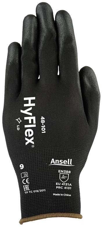 Ansell 48101090 HyFlex® Nylon Arbeitshandschuh Größe (Handschuhe): 9 EN 388:2016, EN 420-2003, EN 21420:2020, EN 388-2003 ISO