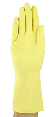 Ansell 87086085 AlphaTec® Baumwollvelour Chemiekalienhandschuh Größe (Handschuhe): 8.5, 9 EN 388:2016, EN 420-2003, EN 374-5, EN