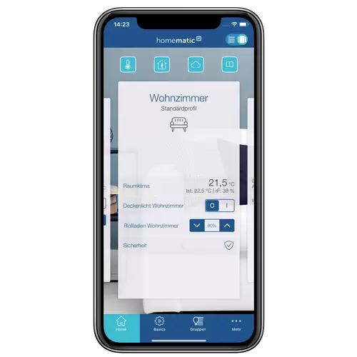 Homematic IP Starterkit Fußbodenheizung, Access Point, Stellantrieb, Wandthermostat Homematic IP Starterkit Fußbodenheizung, Access Point, Stellantrieb, Wandthermostat
