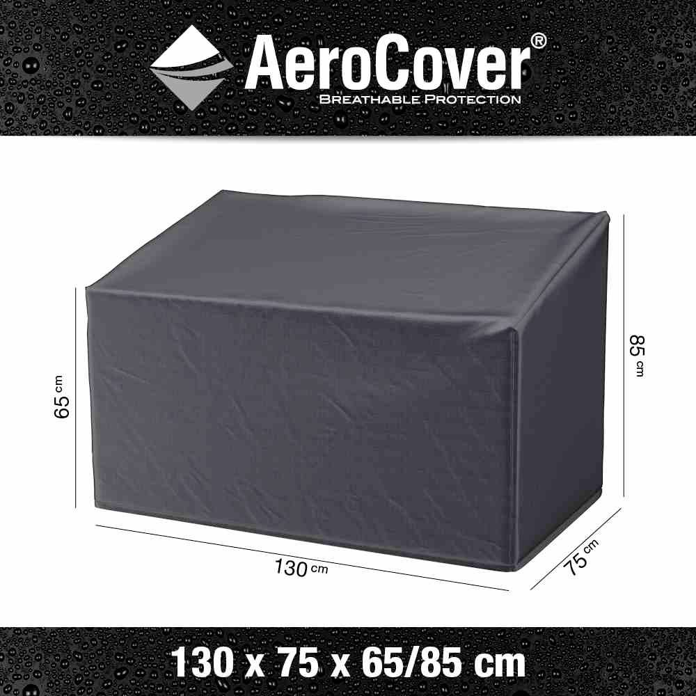 AeroCover 7908 Atmungsaktive Schutzhülle für Bänke 130x75xH65/85cm atmungsaktiv