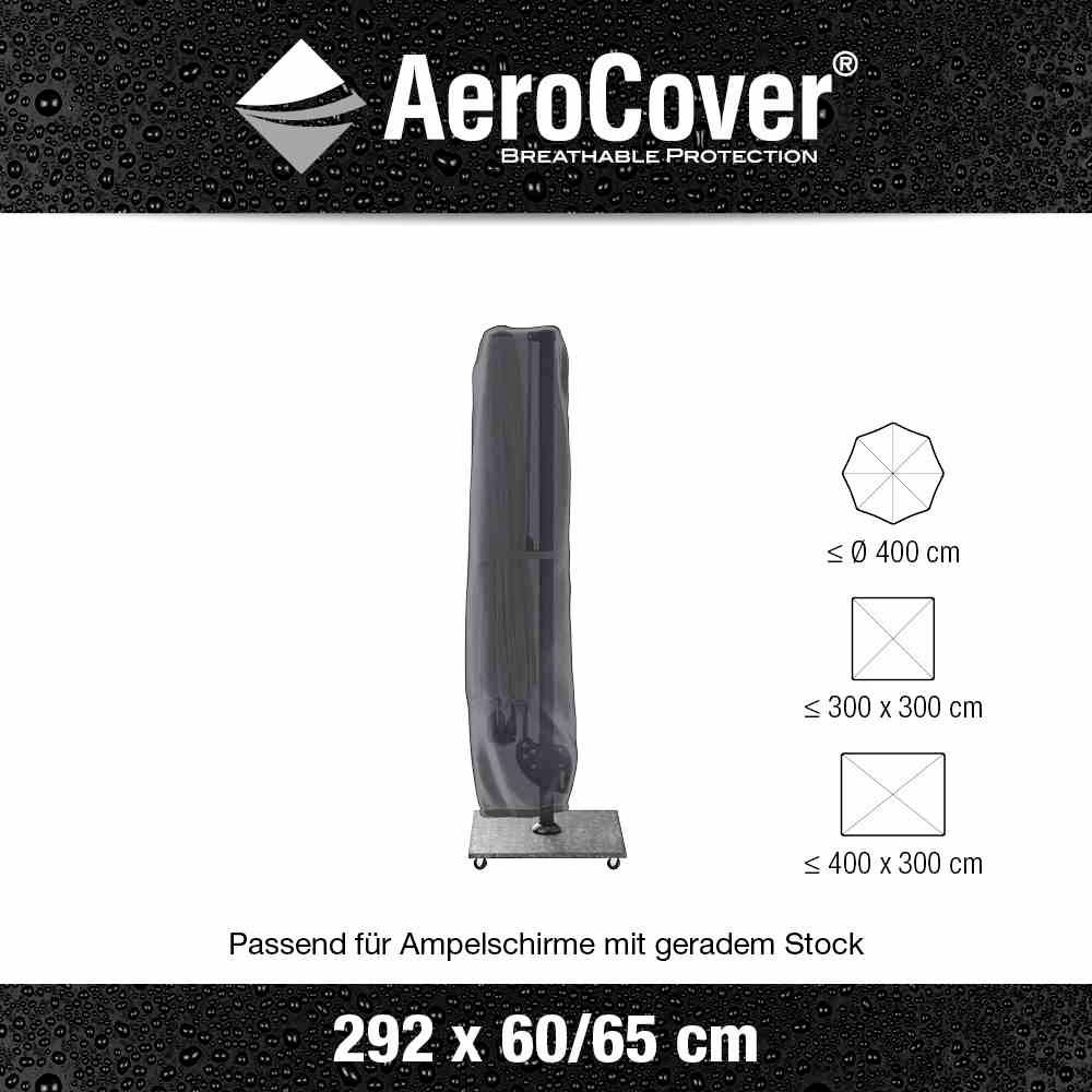 AeroCover 7978 Atmungsaktive Schutzhülle für Ampelschirme H292x60/65 cm, 3x4m z.B. für Ampelschirm Stratos 3x4m