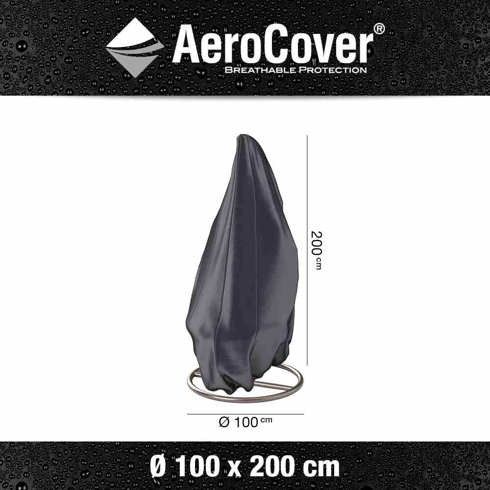 AeroCover 7969 Atmungsaktive Schutzhülle für Hängekörbe Ø100xH200cm atmungsaktiv