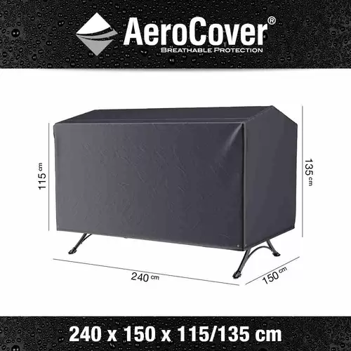 AeroCover 7840 Atmungsaktive Schutzhülle für Schaukeln 240x150xH135/115cm AeroCover 7840 Atmungsaktive Schutzhülle für Schaukeln 240x150xH135/115cm