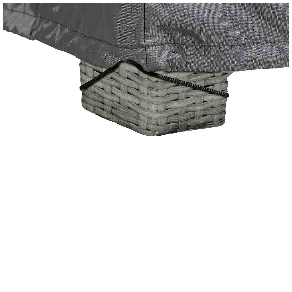 AeroCover 7956 Atmungsaktive Schutzhülle für L-förmige Lounge-Sets 270x270x90xH65/90cm
