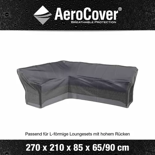 AeroCover 7990 Atmungsaktive Schutzhülle für L-förmige Lounge-Sets 270x210x85xH65/90cm sitzende linke Seite 270cm AeroCover 7990 Atmungsaktive Schutzhülle für L-förmige Lounge-Sets 270x210x85xH65/90cm sitzende linke Seite 270cm