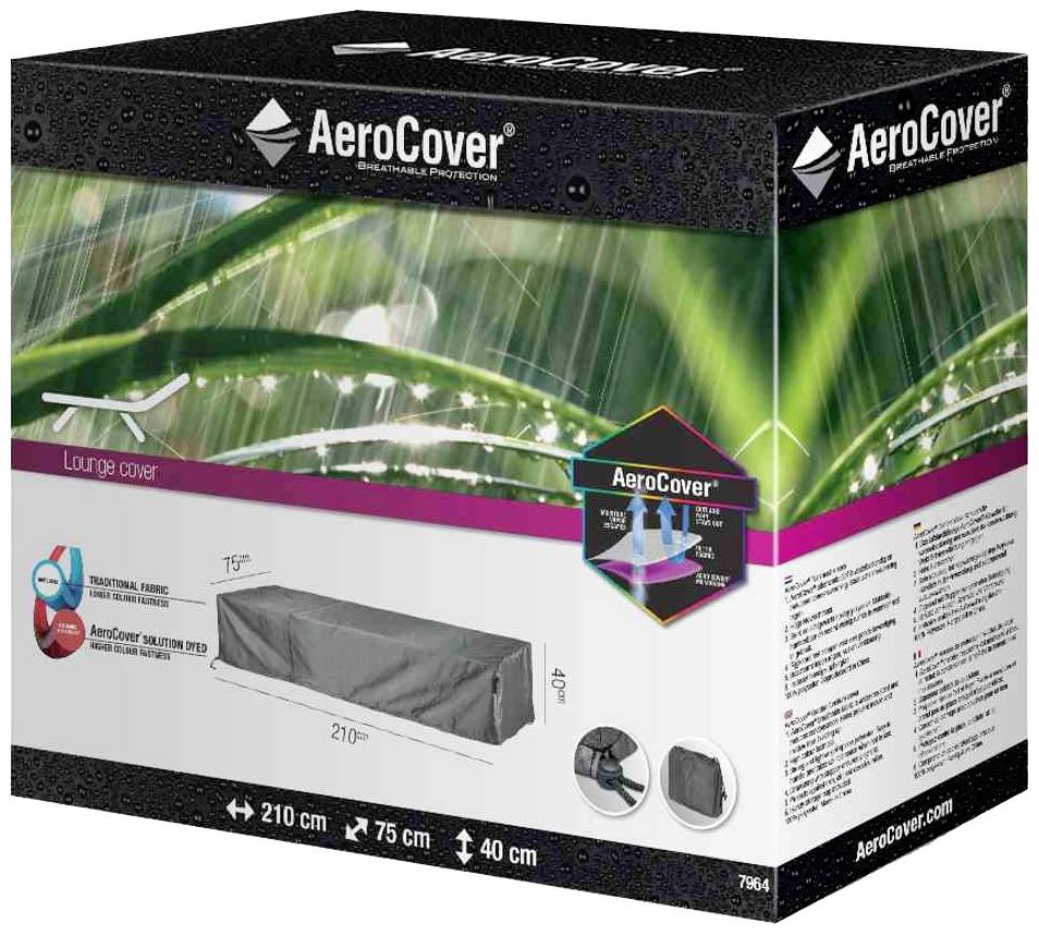 AeroCover 7964 Atmungsaktive Schutzhülle für Liegen 210x75xH40cm