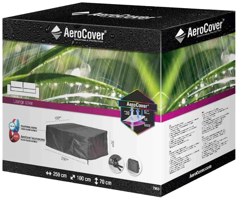 AeroCover 7963 Atmungsaktive Schutzhülle für Loungebänke 250x100xH70cm