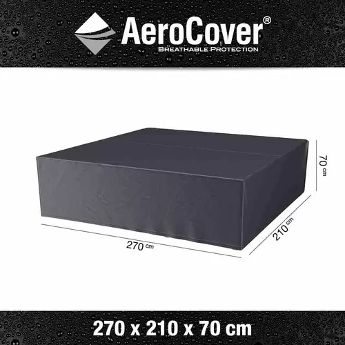 AeroCover 7938 Atmungsaktive Schutzhülle für rechteckige Lounge-Sets 270x210xH70cm AeroCover 7938 Atmungsaktive Schutzhülle für rechteckige Lounge-Sets 270x210xH70cm