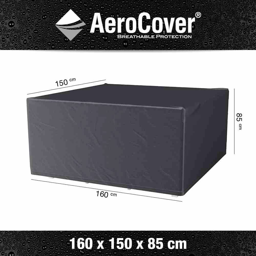 AeroCover 7914 Atmungsaktive Schutzhülle für Sitzgruppen 160x150xH85cm