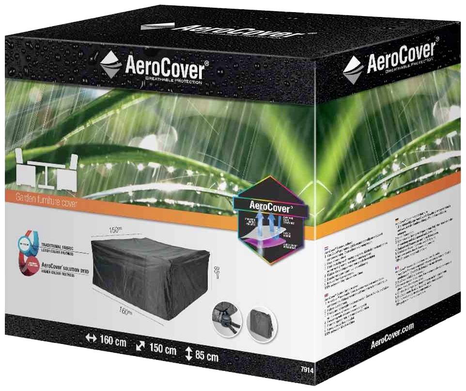 AeroCover 7914 Atmungsaktive Schutzhülle für Sitzgruppen 160x150xH85cm
