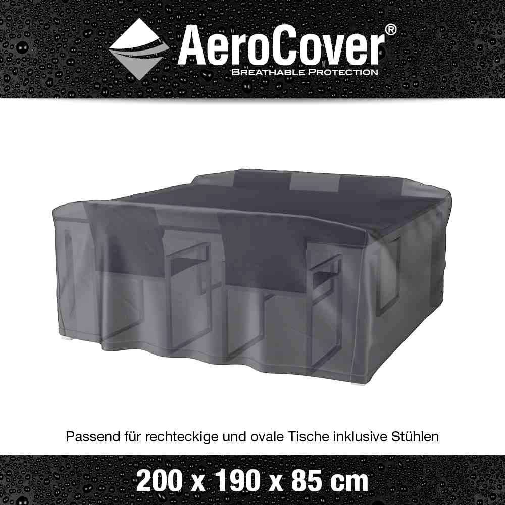AeroCover 7915 Atmungsaktive Schutzhülle für Sitzgruppen 200x190xH85cm