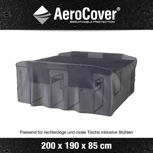 AeroCover 7915 Atmungsaktive Schutzhülle für Sitzgruppen 200x190xH85cm AeroCover 7915 Atmungsaktive Schutzhülle für Sitzgruppen 200x190xH85cm