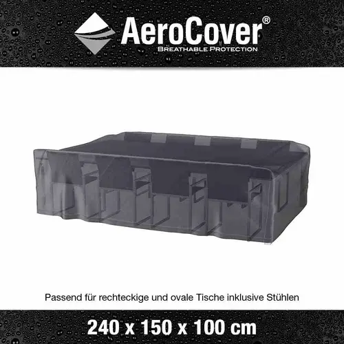 AeroCover 7905 Atmungsaktive Schutzhülle für Sitzgruppen 240x150xH100cm atmungsaktiv AeroCover 7905 Atmungsaktive Schutzhülle für Sitzgruppen 240x150xH100cm atmungsaktiv