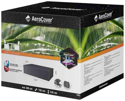 AeroCover 7905 Atmungsaktive Schutzhülle für Sitzgruppen 240x150xH100cm atmungsaktiv