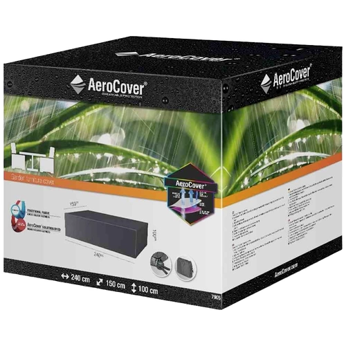 AeroCover 7905 Atmungsaktive Schutzhülle für Sitzgruppen 240x150xH100cm atmungsaktiv AeroCover 7905 Atmungsaktive Schutzhülle für Sitzgruppen 240x150xH100cm atmungsaktiv
