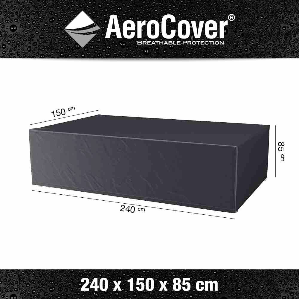 AeroCover 7992 Atmungsaktive Schutzhülle für Sitzgruppen 240x150xH85cm atmungsaktiv