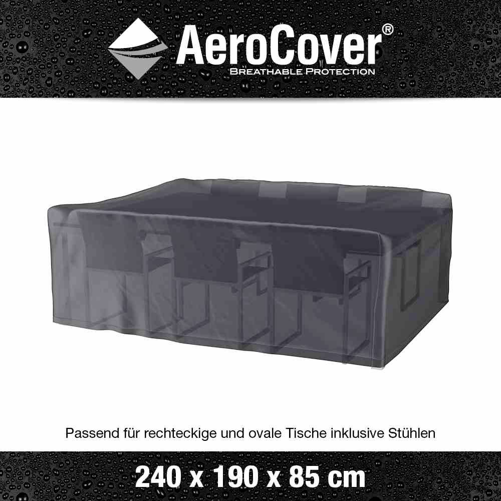 AeroCover 7916 Atmungsaktive Schutzhülle für Sitzgruppen 240x190xH85cm