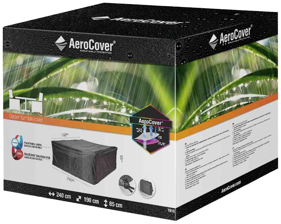 AeroCover 7916 Atmungsaktive Schutzhülle für Sitzgruppen 240x190xH85cm