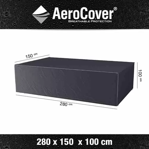 AeroCover 7906 Atmungsaktive Schutzhülle für Sitzgruppen 280x150xH100cm atmungsaktiv AeroCover 7906 Atmungsaktive Schutzhülle für Sitzgruppen 280x150xH100cm atmungsaktiv