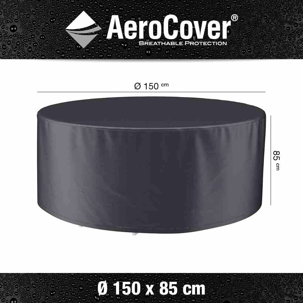 AeroCover 7911 Atmungsaktive Schutzhülle für Sitzgruppen Ø150xH85cm