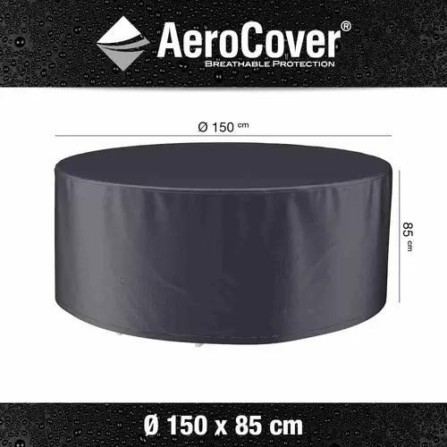 AeroCover 7911 Atmungsaktive Schutzhülle für Sitzgruppen Ø150xH85cm AeroCover 7911 Atmungsaktive Schutzhülle für Sitzgruppen Ø150xH85cm
